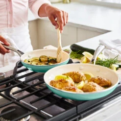 GREENLIFE ARTISAN<br>12PC COOKWARE SETS, TURQUOISE -Greenpan Shop CC004710 001 GREENLIFE ARTISAN 12PC COOKWARE SETS TURQUOISE 9 801ba577 d061 48d4 8695 02c5f9b373d4