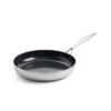 Geneva<br> Frying Pan, Stainless Steel - 28cm 2 Geneva<br> Frying Pan, Stainless Steel - 28cm -Greenpan Shop CC004780 001 Geneva Frying Pan Stainless Steel 28cm 1
