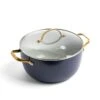 Padova<br> Stock Pot With Lid, Dark Blue - 24cm 2 Padova<br> Stock Pot With Lid, Dark Blue - 24cm -Greenpan Shop CC004980 002 Padova Stock Pot With Lid Dark Blue 24cm 1 0b51e6bf be42 409d 98fd 5e7ecb98a2cd