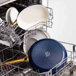 Padova<br> FRYING PAN, DARK BLUE - 24CM -Greenpan Shop CC004982 013 Padova PADOVA FRYING PAN DARK BLUE 24CM 6 4a5e3837 7669 4fad 8e07 a20b553f9c44