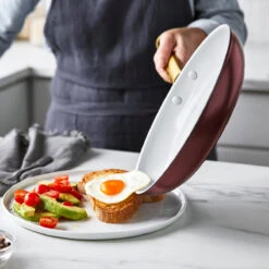 Padova<br> 2pcs Cookware Set, Chocolate Truffle - 20 & 28 Cm -Greenpan Shop CC005387 001 Padova GREENPAN PADOVA 2 PCS COOKWARE SET CHOCOLATE TRUFFLE 20 28cm 2