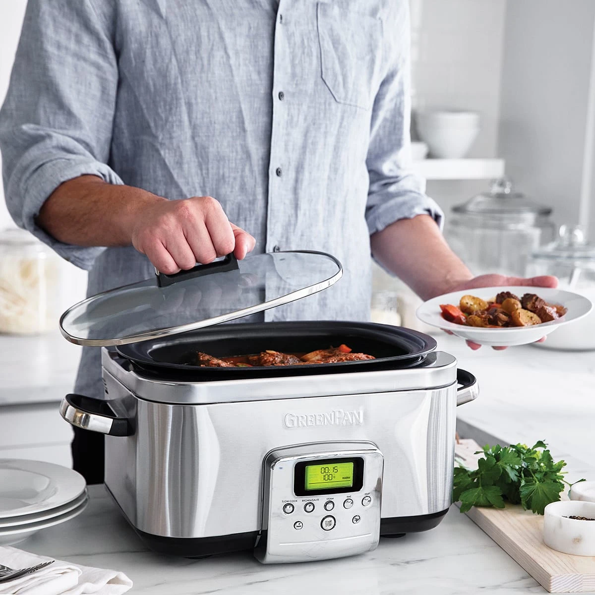 Kitchen Appliances<br> Glass Lid (fit For Slow Cooker) 5 Kitchen Appliances<br> Glass Lid (fit For Slow Cooker) - Image 3