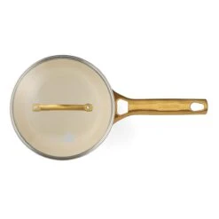 Padova<br> Saucepan With Lid, Blush - 18cm -Greenpan Shop CC005873 001 Padova Saucepan With Lid Blush 18cm 4 71d2bae6 70e1 4076 90ad 6e82fab82086