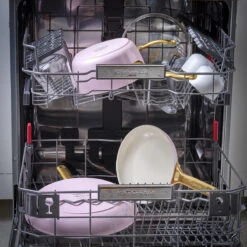 Padova<br> Saucepan With Lid, Blush - 18cm -Greenpan Shop CC005873 001 Padova Saucepan With Lid Blush 18cm 5 01680acf bb31 45e9 a72f 62440313a859