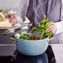 Padova<br> STOCK POT WITH LID, SMOKEY SKY BLUE - 24CM 12 Padova<br> STOCK POT WITH LID, SMOKEY SKY BLUE - 24CM -Greenpan Shop CC006187 001 Padova STOCK POT WITH LID SMOKEY SKY BLUE 24CM 5 75f53761 63bb 4e17 b300 338b8a4f86e2