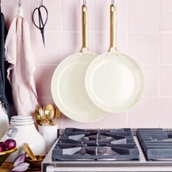 Padova<br> Frying Pan, Blush - 24cm -Greenpan Shop CC006198 001 Padova Frying Pan Blush 24cm 5 4597c316 c8e4 4bad 8244 ba9af74a2421