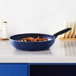 Blue Diamond<br> Deep Frying Pan - 24cm