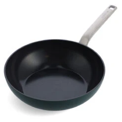Evolution<br> Wok, Pine Green - 28cm -Greenpan Shop CC006392 001 Evolution Wok Pine Green 20cm 3