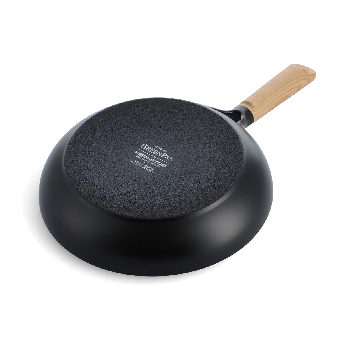 Eco Smartshape<br> Wok, Light Wood - 28cm 4 Eco Smartshape<br> Wok, Light Wood - 28cm - Image 2