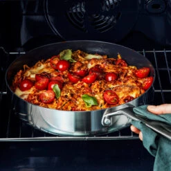 Blue Diamond<br> Tri Ply Stainless Steel Skillet, 28cm -Greenpan Shop CC006476 013 Blue Diamond Blue Diamond Tri Ply Stainless Steel Skillet 28cm 3 8f526234 8ac4 42f1 85bc 4c7b7eecbccf