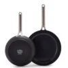 Omega<br> 2pc Cookware Sets, Black - 24 & 28cm 1 Omega<br> 2pc Cookware Sets, Black - 24 & 28cm -Greenpan Shop CC006546 001 Omega 2pc Cookware Sets Black 24 28cm 1