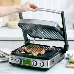 Contact Grill <br> Stainless Steel -Greenpan Shop CC006847 001 Contact Grill Stainless Steel 5