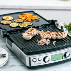 Contact Grill <br> Stainless Steel -Greenpan Shop CC006847 001 Contact Grill Stainless Steel 8