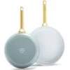 Padova<br> 2pcs Cookware Set, Smokey Sky Blue - 26 & 30 Cm -Greenpan Shop CC007355 102 Padova Padova 2pcs Cookware Set Smokey Sky Blue 26 30 cm 1 c065b182 dc6b 43e3 803c b908f1eef94c