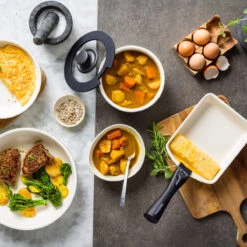 Click Chef<br>5 Pcs Cookware Set <br>Cream White -Greenpan Shop CC007539 113 Click Chef CLICK CHEF 5PCS COOKWARE SET CREAM WHITE 9 8639278a c5f3 46b6 adb7 c0d9eba8b185