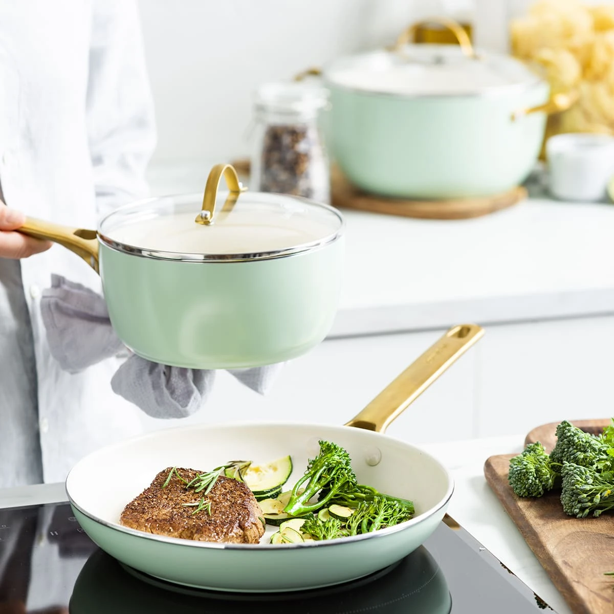 Padova<br> 10pc Cookware Sets, Julep 4 Padova<br> 10pc Cookware Sets, Julep - Image 2