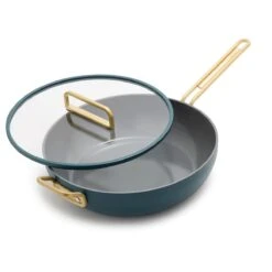 Stanley Tucciâ„¢<br> Ceramic Non-Stick 33cm Essential Stanley Pan | Venetian Teal