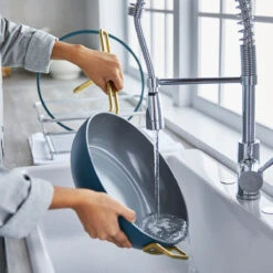 Stanley Tucci™<br> Ceramic Non-Stick 33cm Essential Stanley Pan | Venetian Teal -Greenpan Shop CC007795 102 Tucci Stanley Tucci Ceramic Non Stick 33cm Essential Stanley Pan Venetian Teal 7 d687f7e5 752c 434a 87a0 ffe3e4745cb6