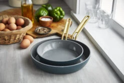 Stanley Tucci™<br> Ceramic Non-stick 20cm And 26cm Frypan Set | Venetian Teal -Greenpan Shop CC007799 102 Tucci Stanley Tucci Ceramic Non Stick 20cm and 26cm Frypan Set Venetian Teal 12 ed58d173 918e 406a b155 fc43e2f90066