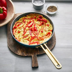 Stanley Tucci™<br> Ceramic Non-stick 20cm And 26cm Frypan Set | Venetian Teal -Greenpan Shop CC007799 102 Tucci Stanley Tucci Ceramic Non Stick 20cm and 26cm Frypan Set Venetian Teal 3 43a650b8 4156 4f25 a317 50b15c8c7fcb