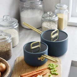 Stanley Tucci™<br> Ceramic Non-stick 11-Piece Cookware Set | Venetian Teal -Greenpan Shop CC007800 102 Tucci Stanley Tucci Ceramic Non Stick 11 Piece Cookware Set Venetian Teal 5 86d87ab7 bbef 4b19 84f4 a015cb2fa4fe