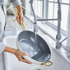 Stanley Tucci™<br> Ceramic Non-Stick 33cm Essential Stanley Pan | Carrara White -Greenpan Shop CC007803 102 Tucci Stanley Tucci Ceramic Non Stick 33cm Essential Stanley Pan Carrara White 4 0f9ee53c 825e 4596 a269 10e8dd6d48da