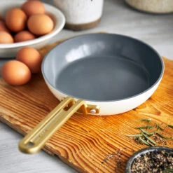 Stanley Tucci™<br> Ceramic Non-stick 20cm And 26cm Frypan Set | Carrara White -Greenpan Shop CC007807 102 Tucci Stanley Tucci Ceramic Non Stick 20cm and 26cm Frypan Set Carrara White 5 1d349b62 b6a5 4db9 8da5 33012e4427ff