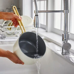 Stanley Tucci™<br> Ceramic Non-stick 11-Piece Cookware Set | Carrara White -Greenpan Shop CC007808 102 Tucci Stanley Tucci Ceramic Non Stick 11 Piece Cookware Set Carrara White 13 5f00b166 51ba 489a a17f bd6f18923ab8