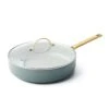 Padova<br> Skillet With Lid, Smokey Sky Blue - 28cm -Greenpan Shop CC007938 001 Padova skillet with lid smokey sky blue 28cm 1 4a7805fc d156 45ce b87e cbab2540820c