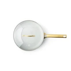 Padova<br> Skillet With Lid, Smokey Sky Blue - 28cm -Greenpan Shop CC007938 001 Padova skillet with lid smokey sky blue 28cm 4 c6e44de1 3458 4492 82fa e8ce3394d273