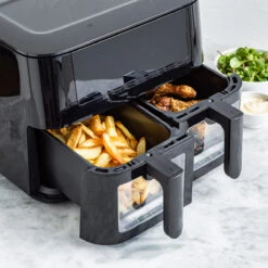 Bistro<br> XXL Dual Zone Air Fryer - Black -Greenpan Shop CC008077 001 Air Fryer DUAL ZONE AIRFRYER 2 5b7adcff 80d2 46e0 be9d 8808693ed7e5