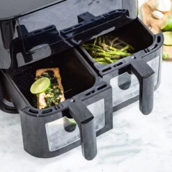 Bistro<br> XXL Dual Zone Air Fryer - Black -Greenpan Shop CC008077 001 Air Fryer DUAL ZONE AIRFRYER 8 503bb512 2029 4390 9cbe 7079c16830a5