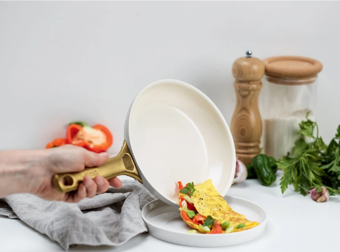 Padova<br> 10PC COOKWARE SETS, DOVE GREY 6 Padova<br> 10PC COOKWARE SETS, DOVE GREY - Image 4