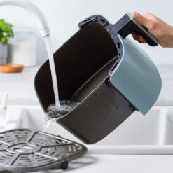 Bistro<br> XXL Coloured Air Fryer - Smokey Sky Blue -Greenpan Shop CC009006 001 Air Fryer Bistro Airfyer 7 2L Smokey Sky Blue 10 42900b35 f599 4759 ab17 34d2a273d024