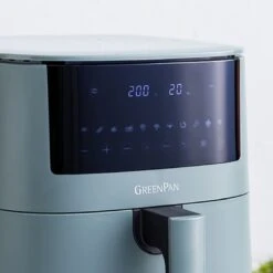 Bistro<br> XXL Coloured Air Fryer - Smokey Sky Blue -Greenpan Shop CC009006 001 Air Fryer Bistro Airfyer 7 2L Smokey Sky Blue 3 aa22d839 dc03 46c8 a514 95485cc26d44