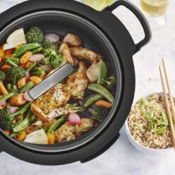 Bistro Slow Cooker<br> Black, 3.7L -Greenpan Shop CC009501 001 Slow Cooker GP BIST Slow Cooker 3 7L Black v AU 7 4c5b7564 df00 4bdc ad15 a7db58fb1ea7