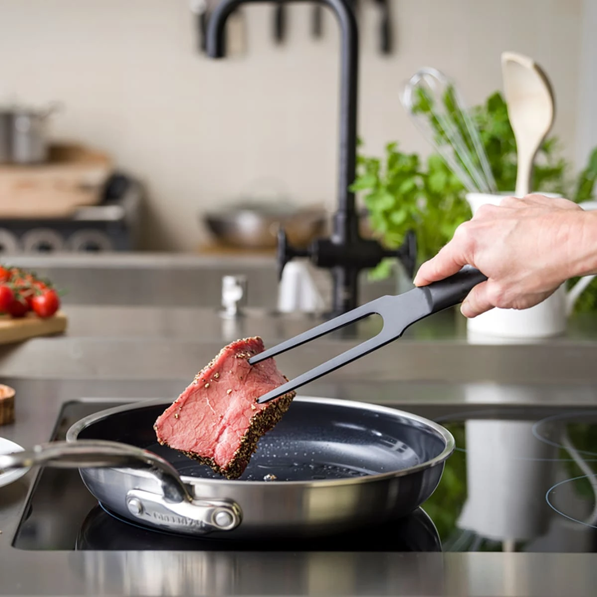 Premiere<br> 2pcs Cookware Set (20 & 26 Cm) - Stainless Steel 5 Premiere<br> 2pcs Cookware Set (20 & 26 Cm) - Stainless Steel - Image 3