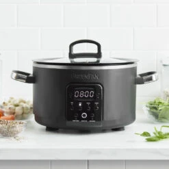 Bistro Slow Cooker<br> Black, 3.7L