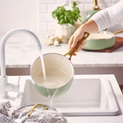 Padova<br> 10pc Cookware Sets, Green Sage 13 Padova<br> 10pc Cookware Sets, Green Sage -Greenpan Shop GP Reserve LS PH02292 042 1200x1200 3d70c09