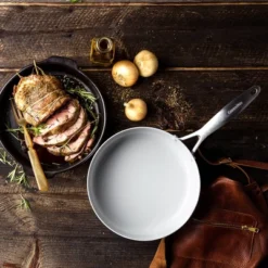 Greenpan Venice Pro Tri-Ply Stainless Steel Ceramic Non Stick 8" Frypan Vibrant Silver -Greenpan Shop GUEST 0289268f 0be7 4a66 ad20 6638db9737fc