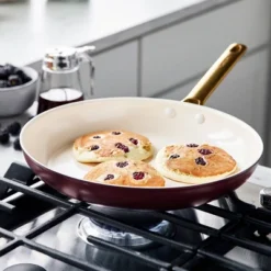 GreenPan Reserve 12" Frypan With Helper Handle & Lid Plum Purple -Greenpan Shop GUEST 08baa2c4 705e 42f2 884b 8f3f6d2faa3b