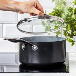 GreenPan Valencia Pro 2qt Saucepan With Lid Black -Greenpan Shop GUEST 104f089b 9be6 437f 83a9 810e4bc1d7e8