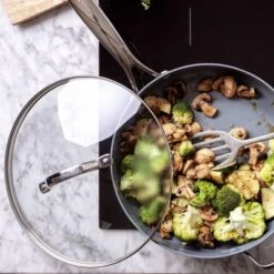 GreenPan Valencia Pro 4.5qt Saute Pan With Helper Handle & Lid Black -Greenpan Shop GUEST 3663a384 4804 49d5 8dcc af8fa2b1994c