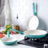 GreenPan Rio 3pk Frypan Set Turquoise -Greenpan Shop GUEST 542f1d39 8503 45aa bb6d 7de2d8f2382f