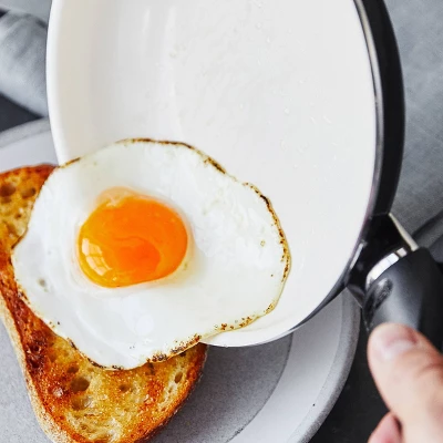 GreenPan Rio 12" Ceramic Non-Stick Frying Pan Black 4 GreenPan Rio 12" Ceramic Non-Stick Frying Pan Black - Image 2