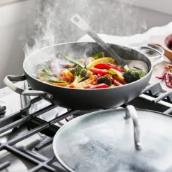 GreenPan Chatham Hard Anodized Healthy Ceramic Nonstick 11" Everyday Frying Pan With 2 Handles And Lid - Gray -Greenpan Shop GUEST 841bde0b 2e1f 4228 95bf 3fdbb5951c19