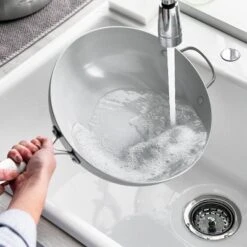 Greenpan Venice Pro Tri-Ply Stainless Steel Ceramic Non Stick 12" Wok With Helper Handle & Lid Vibrant Silver -Greenpan Shop GUEST 86e79d71 45e9 4ad1 b429 a5a4475391d5