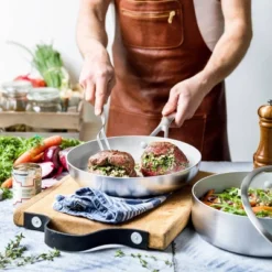 Greenpan Venice Pro Tri-Ply Stainless Steel Ceramic Non Stick 8" Frypan Vibrant Silver -Greenpan Shop GUEST cd51a1eb 4676 4c45 91fa c126ea09ced1