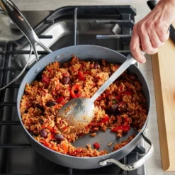 GreenPan Valencia Pro 4.5qt Saute Pan With Helper Handle & Lid Black -Greenpan Shop GUEST ceeb43e7 0ea8 4471 a22f 1c5ee5c82153