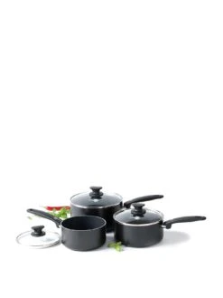 GreenPan Cambridge 3-Piece Saucepan Set